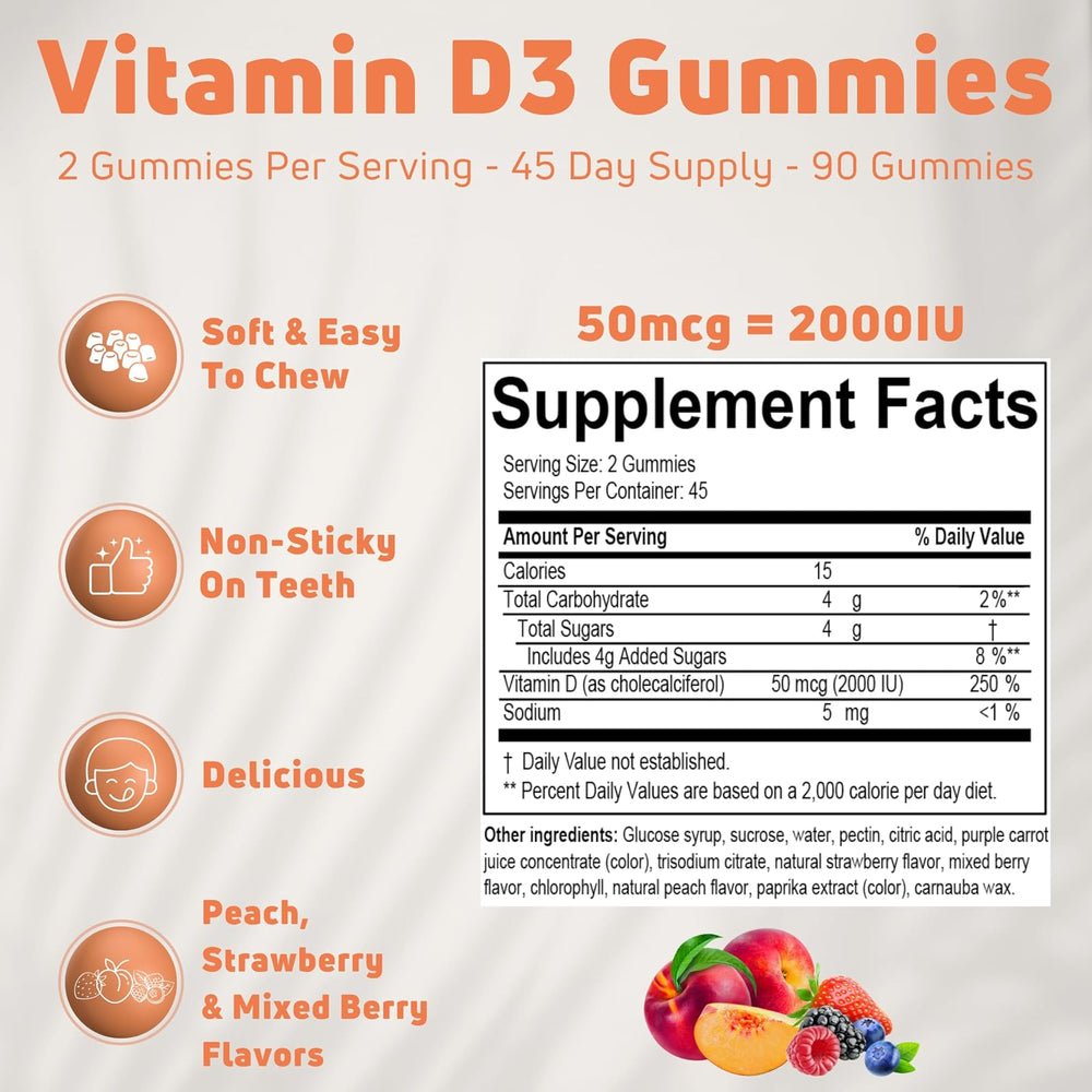 vitamina D3 90 piezas