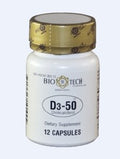 Vitamina D3 alta potencia 50000 IU