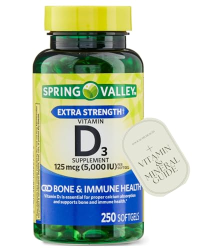 vitamina D3 en softgels 5000 IU