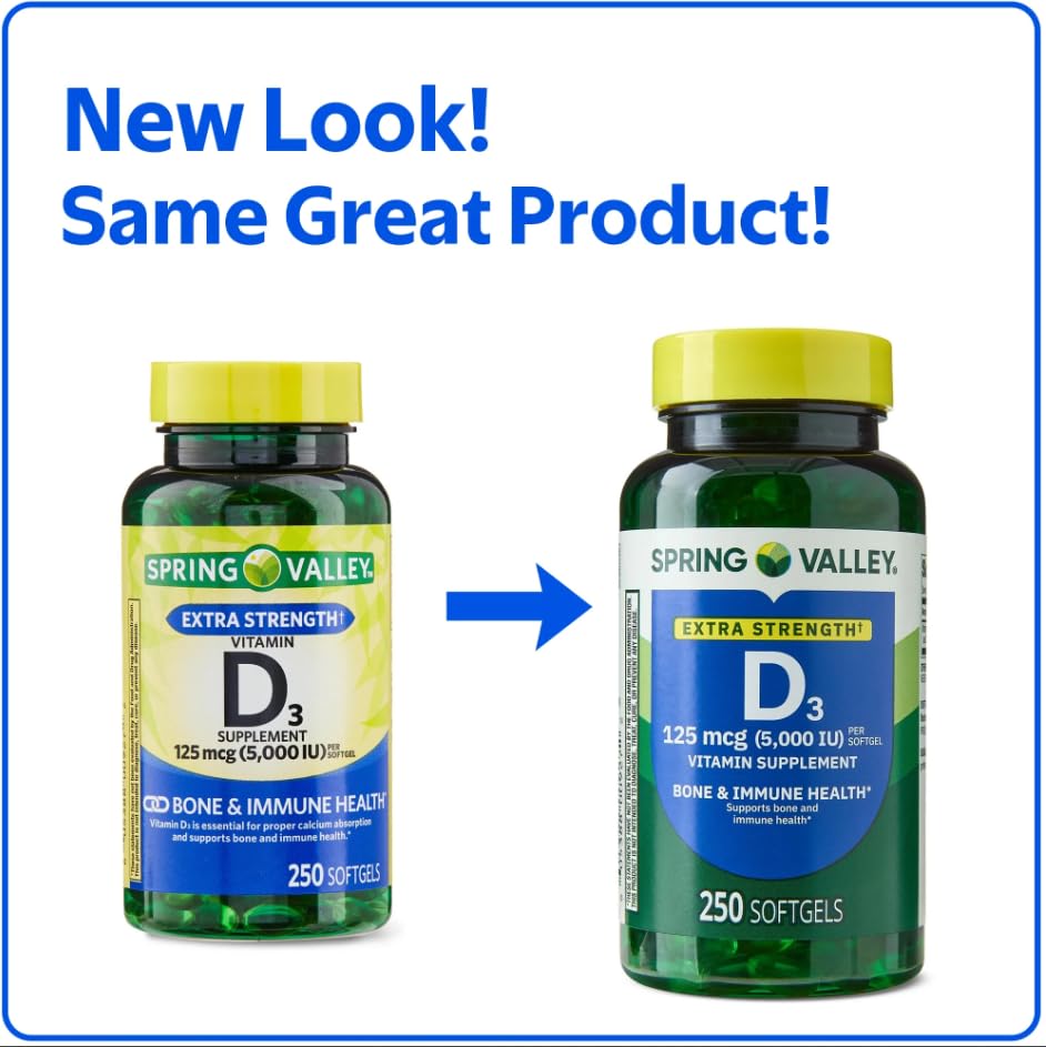 Vitamina D3 extra fuerte 5000 IU