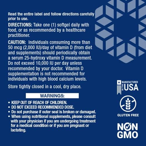 Vitamina D3 libre de gluten y OGM