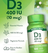 Vitamina D3 para el sistema inmunológico