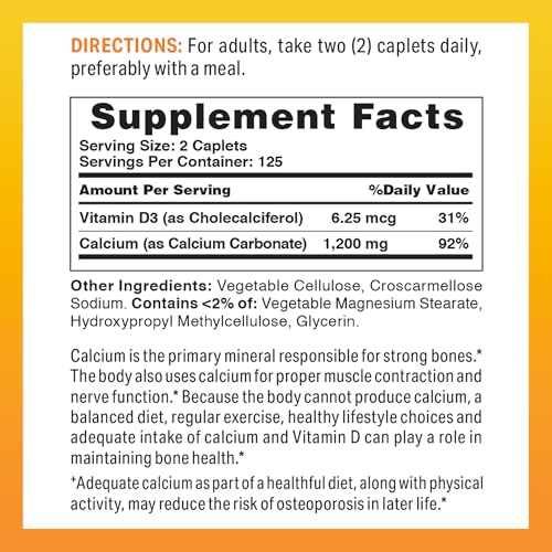 Vitamina D3 para mejor absorción de calcio