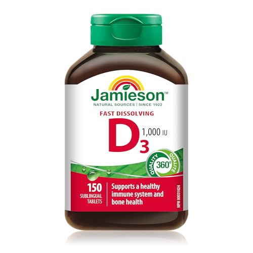 Vitamina D3 sublingual de Jamieson