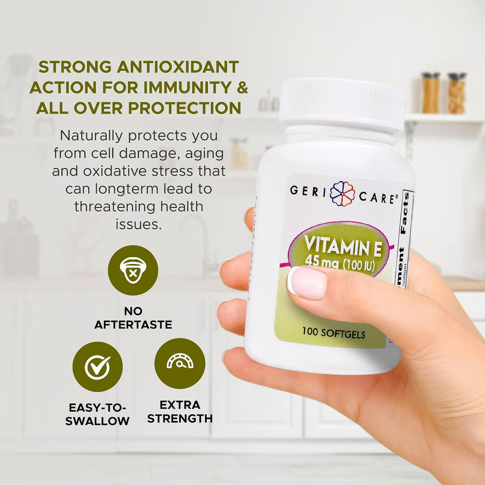 Vitamina E 100 IU GeriCare