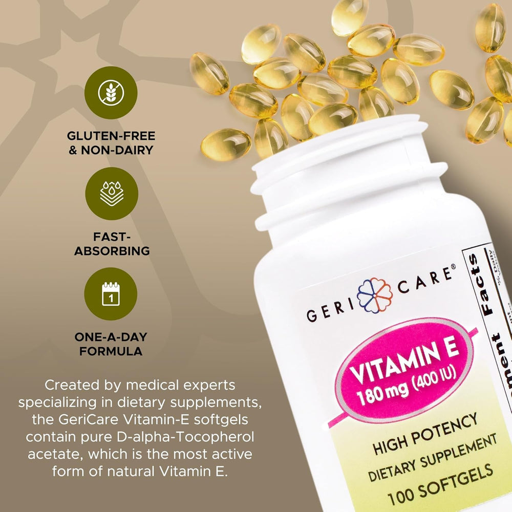 Vitamina E 400 IU GeriCare