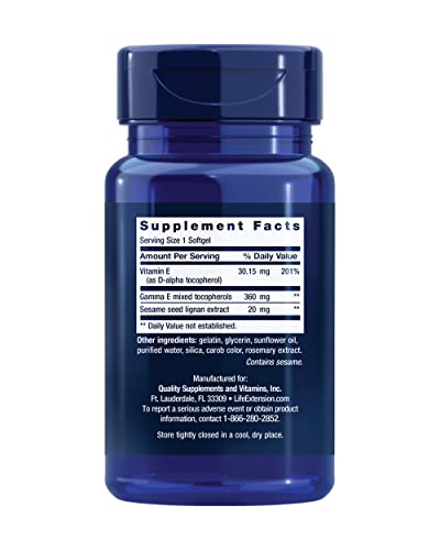 Vitamina E 60 cápsulas blandas