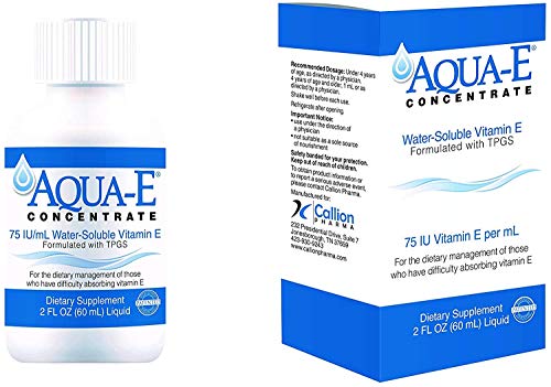 vitamina E líquida soluble en agua