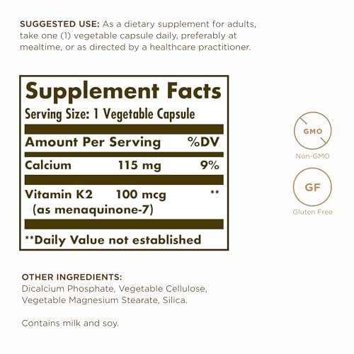 Vitamina K2 50 cápsulas