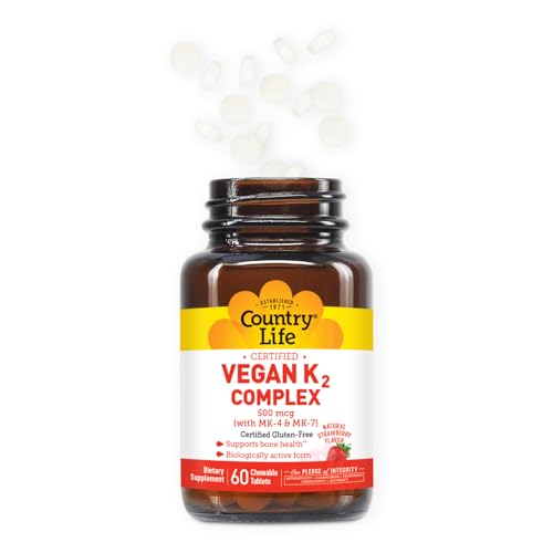 Vitamina K2 en forma masticable