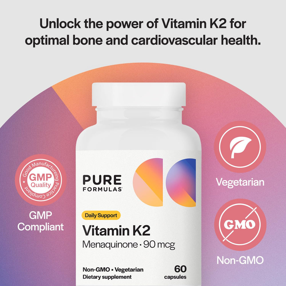 Vitamina K2 MK7 de PureFormulas