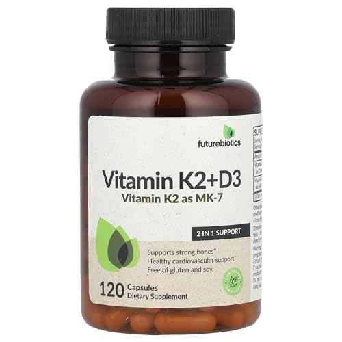 vitamina K2 y D3 para huesos fuertes