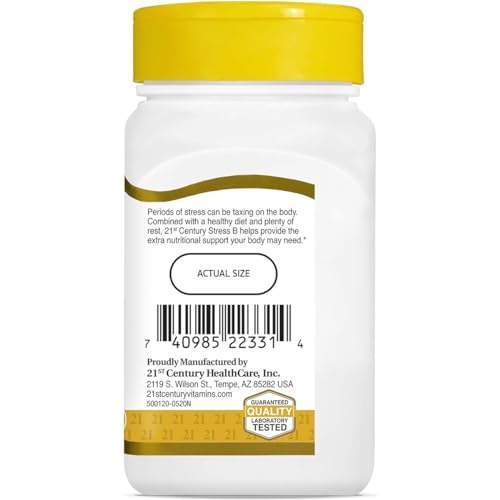 vitaminas 21st century para relajación