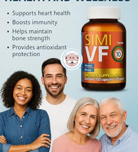 Vitaminas A, B, C, D y E en cápsulas