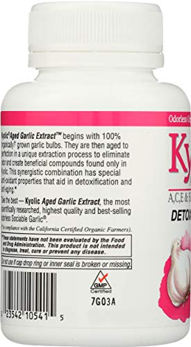 vitaminas A y E en extracto de ajo kyolic