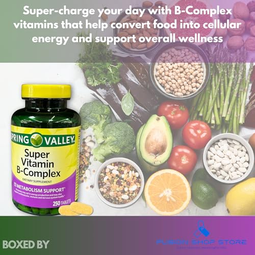 Vitaminas B-Complex alta potencia en tabletas
