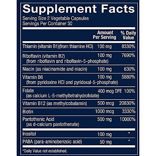 vitaminas B para metabolismo activo