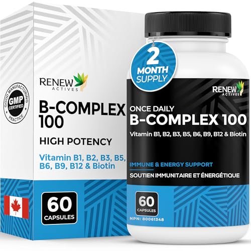 Vitaminas B Renew Actives para energía