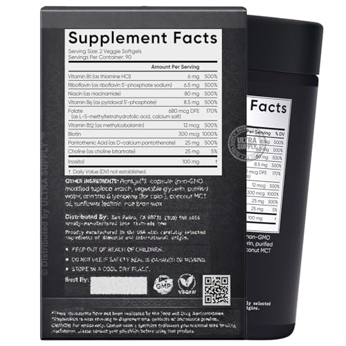 Vitaminas B veganas para bienestar integral
