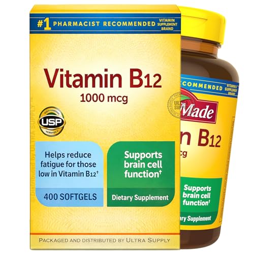 vitaminas B12 alta potencia 1000mcg