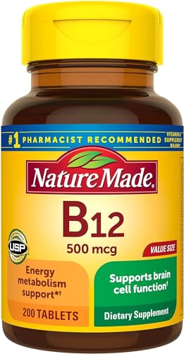 vitaminas B12 Nature Made tamaño familiar