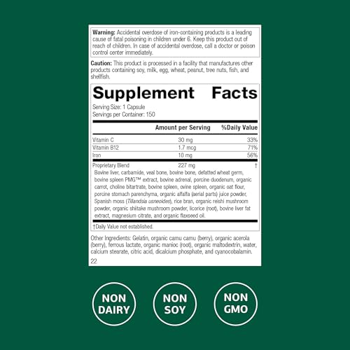 Vitaminas B12 y C en Ferrofood