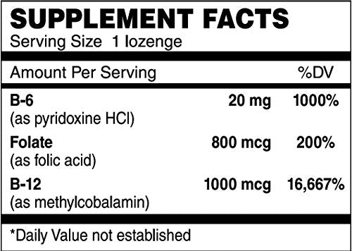 vitaminas B6 y ácido fólico