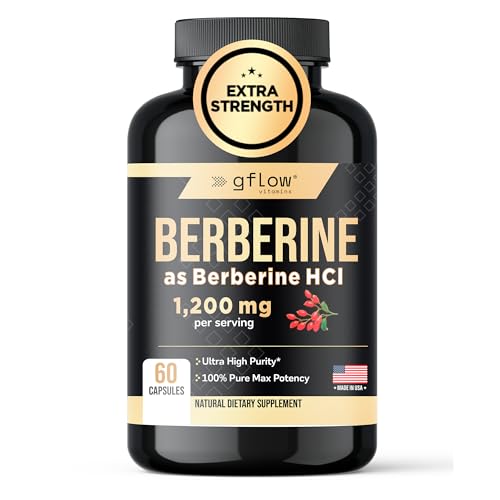 vitaminas berberina HCl 1200 mg naturales