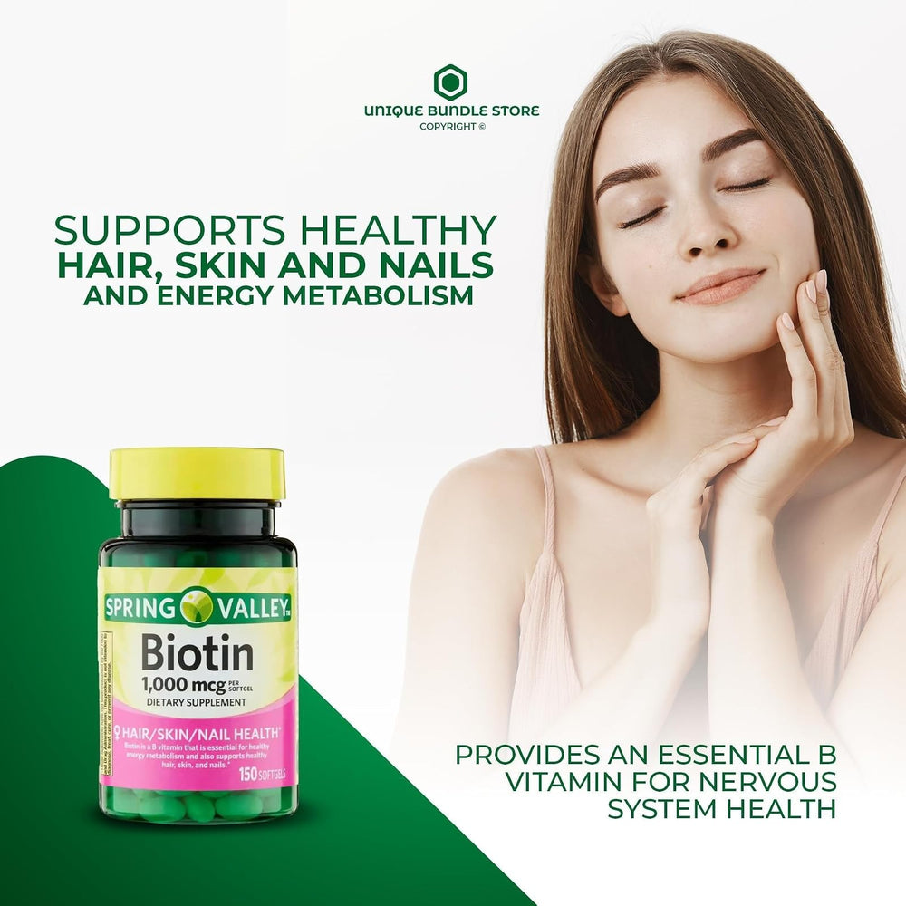 Vitaminas Biotina Unique Bundle Store