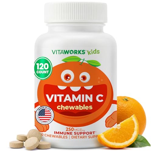 Vitaminas C masticables para niños
