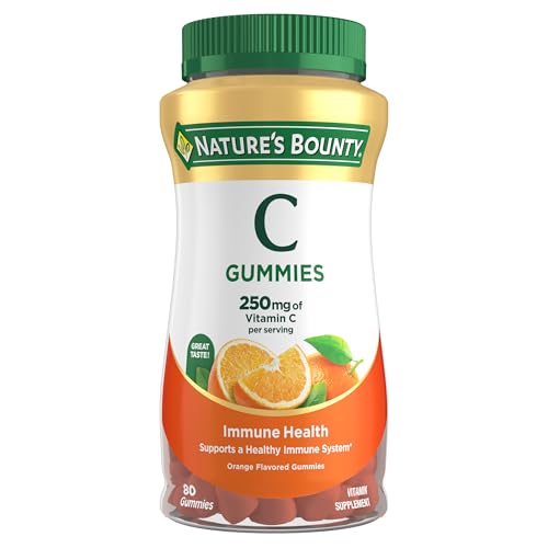 Vitaminas C Nature's Bounty sabor naranja