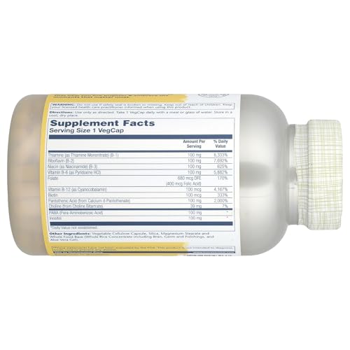 Vitaminas Complejo B 250 Cápsulas