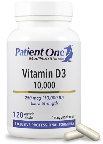 Vitaminas D3 10,000 IU para defensas