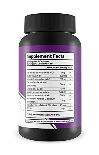 vitaminas diarias para fortalecer el cabello