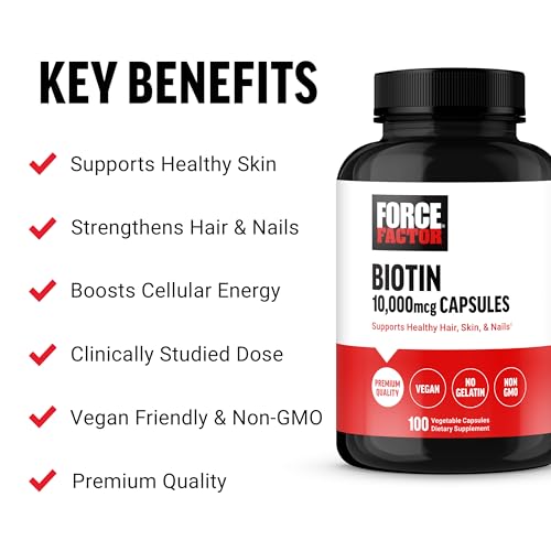 Vitaminas Force Factor Biotina