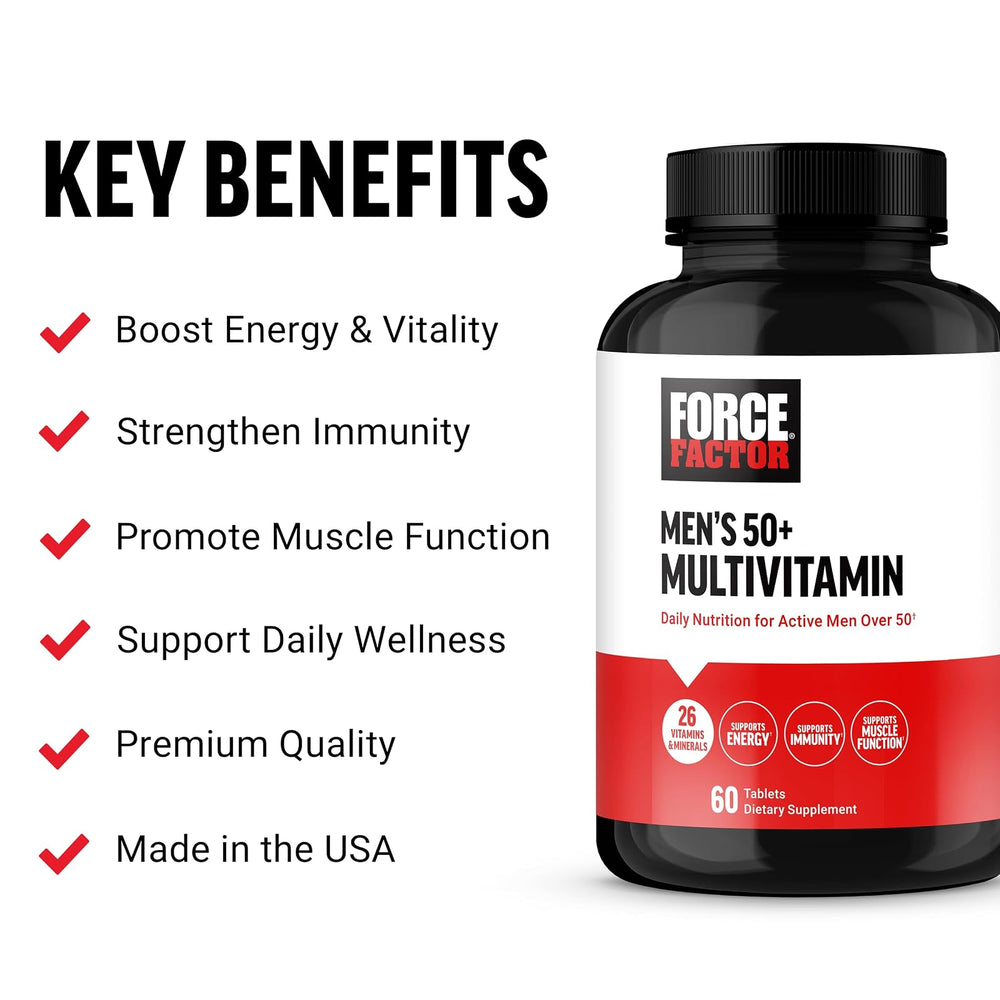 Vitaminas Force Factor Multivitamínico 50