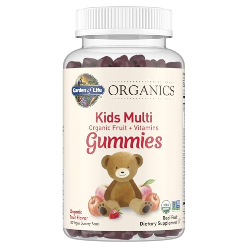 vitaminas gummy orgánicas para niños