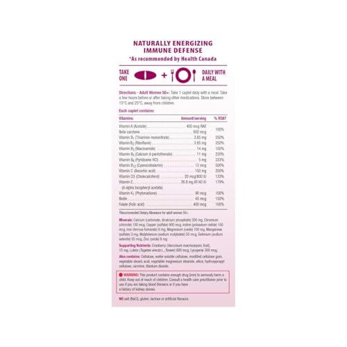 vitaminas Jamieson para bienestar 50+
