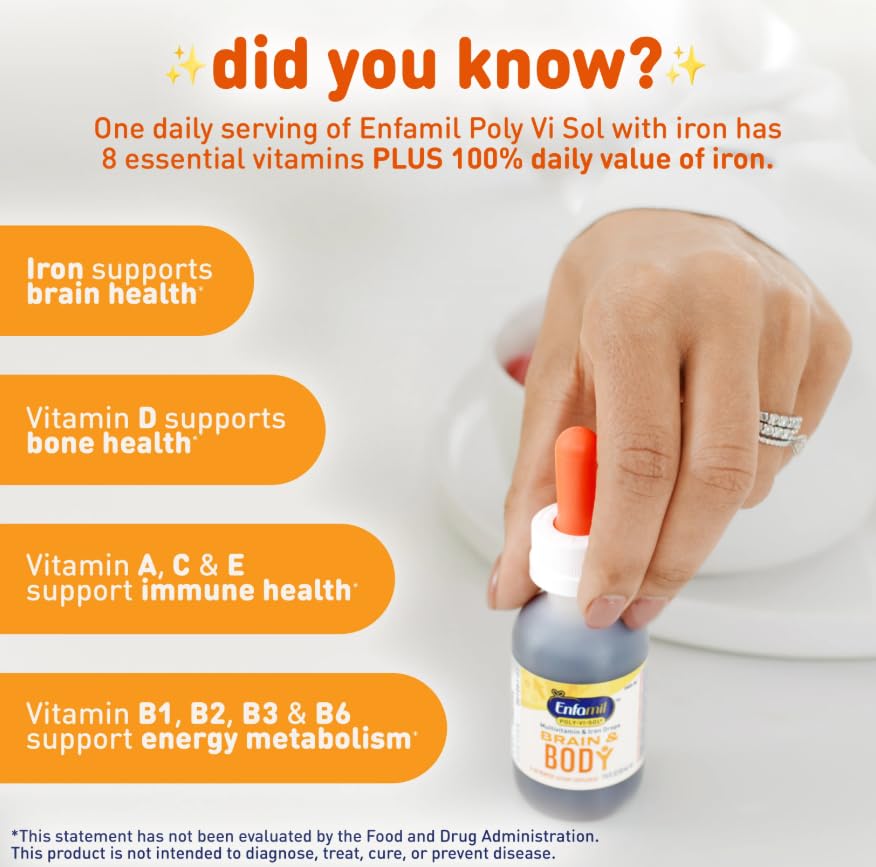 vitaminas líquidas para bebés Enfamil