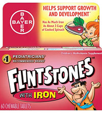 Vitaminas masticables Flintstones para niños