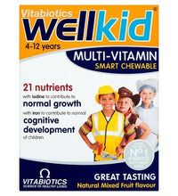 vitaminas masticables Wellkid para niños
