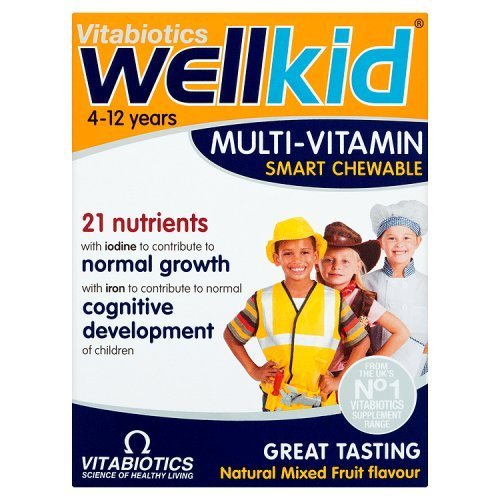 vitaminas masticables Wellkid para niños