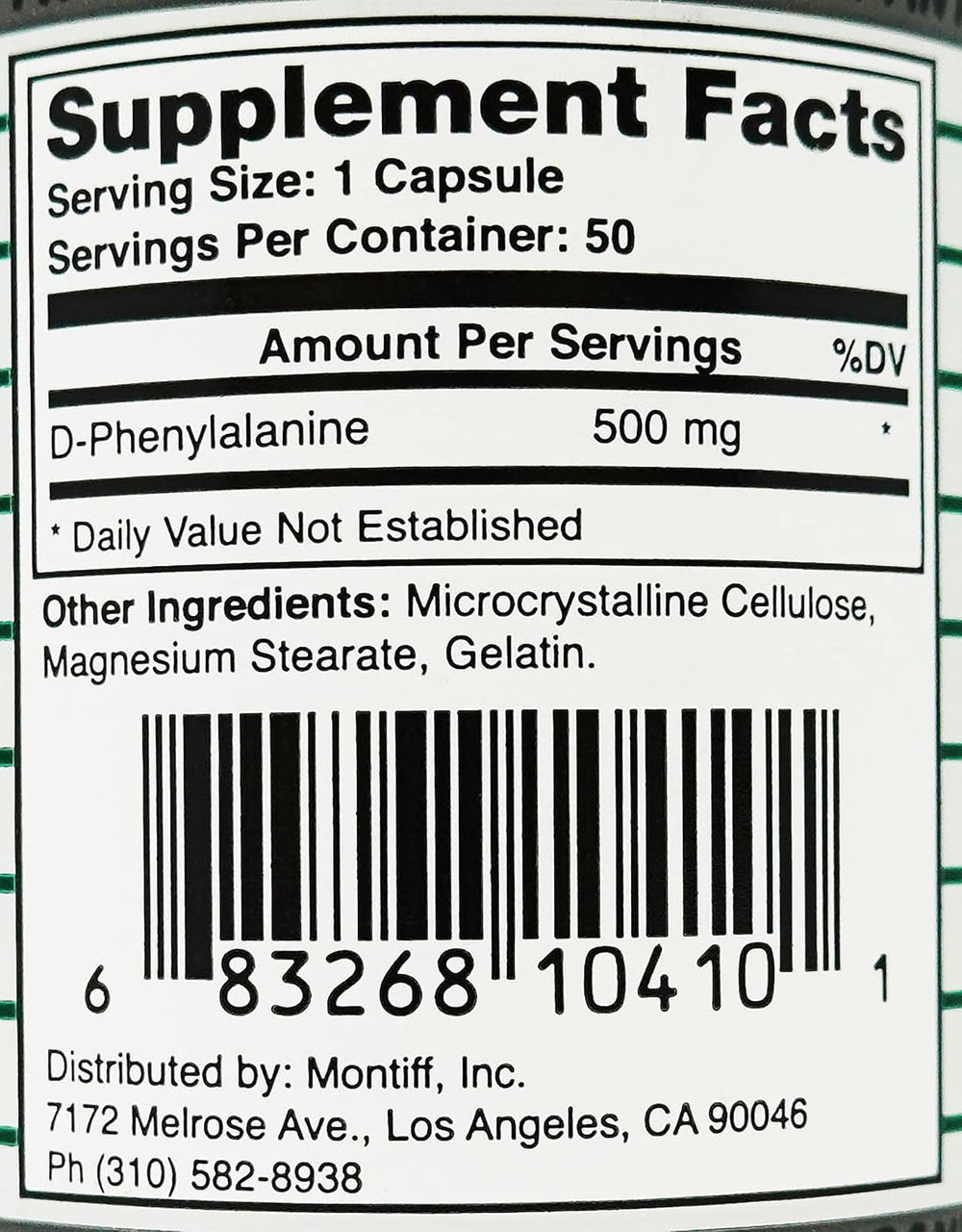 Vitaminas Montiff D-Phenyl