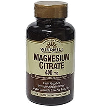 vitaminas naturales citrato de magnesio 400mg