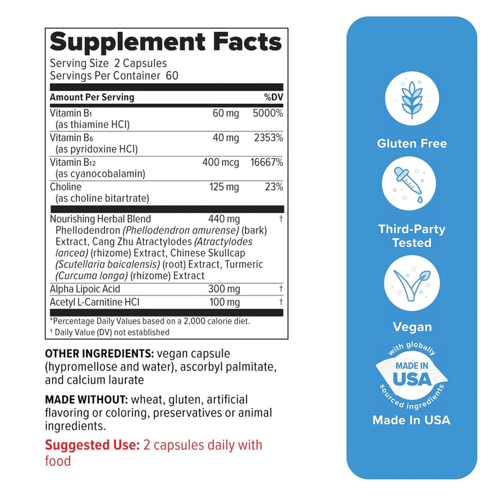 vitaminas Nerve Shield Redd Remedies