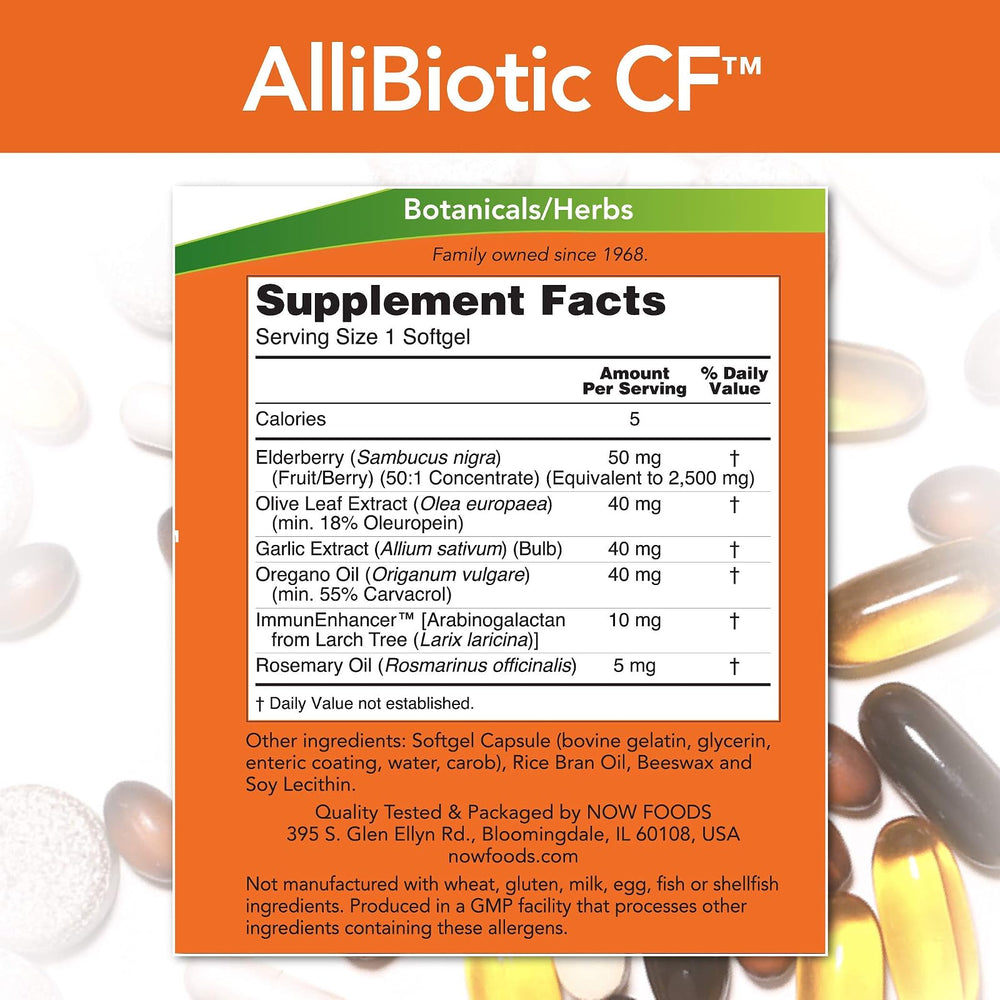 Vitaminas NOW Foods Allibiotic