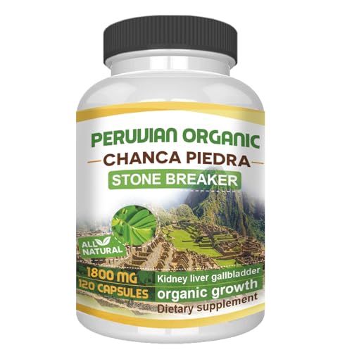 vitaminas orgánicas chancapiedra para riñones
