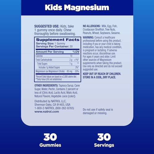 vitaminas para el descanso de niños