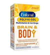 vitaminas Poly-Vi-Sol con hierro para bebés