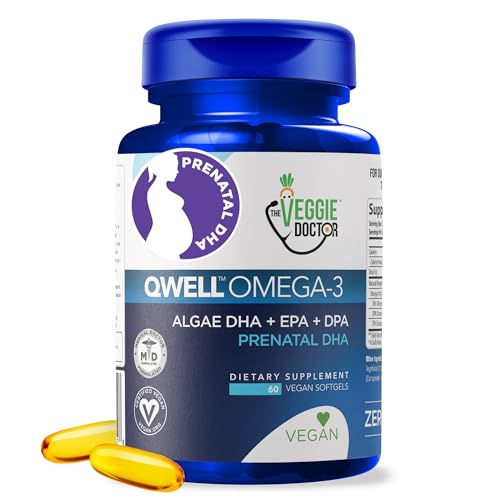 vitaminas prenatales veganas con DHA